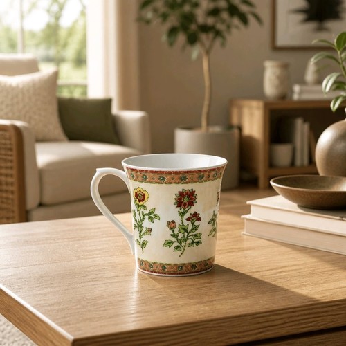 Queens floral tapestry - ",