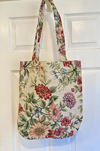 Vintage tapestry style floral