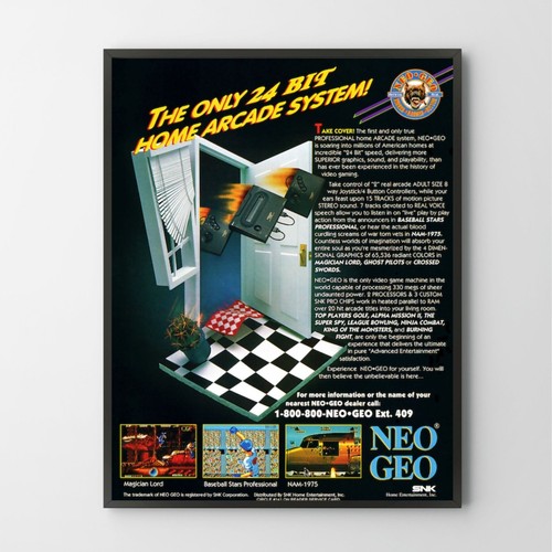 Poster neo geo aes - poster, console