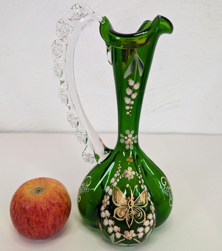 Antique victorian green art - antique,