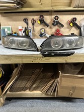 BMW E39 5 Series Facelift Xenon Headlights (adjusters Gone) - Spares (Rd Desc)