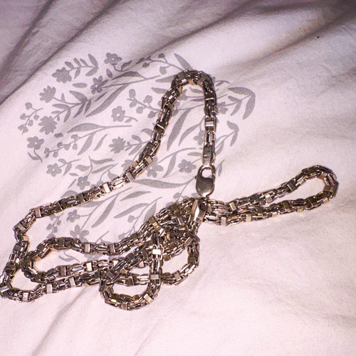 Silver byzantine chain - silver,