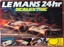 VINTAGE SCALEXTRIC LE MANS 24HR RACING SET C.742 BOXED