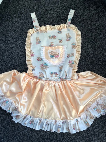 Adult baby sissy dress - dress,, gold