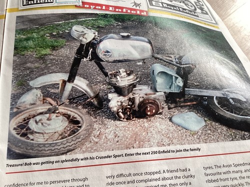 Royal enfield crusader - enfield,