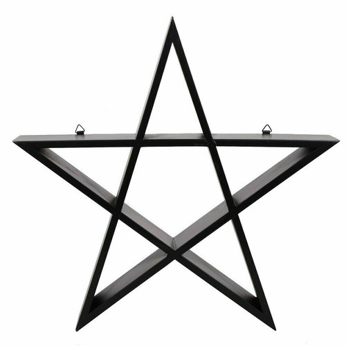 Pentagram wall shelf goth - wall, |