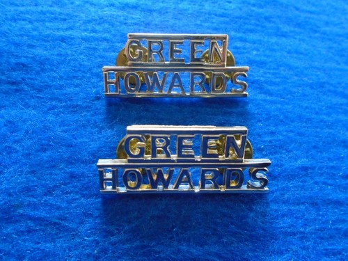 Pair green howards - pair, anodised
