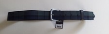 Stussy Men’s Tartan Navy Belt Size L/XL