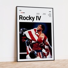 Rocky movie film poster - iv,