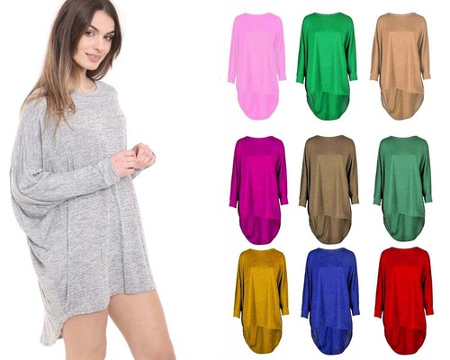 Women plain oversized long - plain,