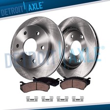 Front Disc Rotors Brake Pads