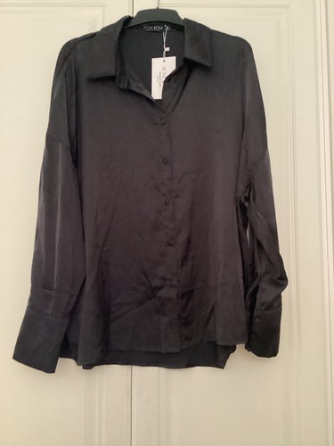 New womens satin silk shirt - womens,