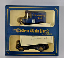 Lledo Diecast - Eastern Daily Press Collection - Ford Model T Van & Morris Z Van