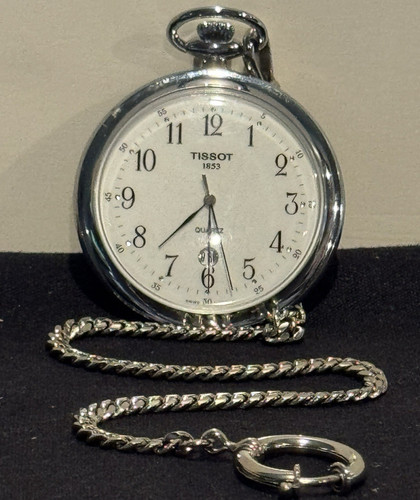 Tissot 1853 quartz pocket - tissot,