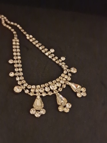 Sparkling necklace vintage - .,