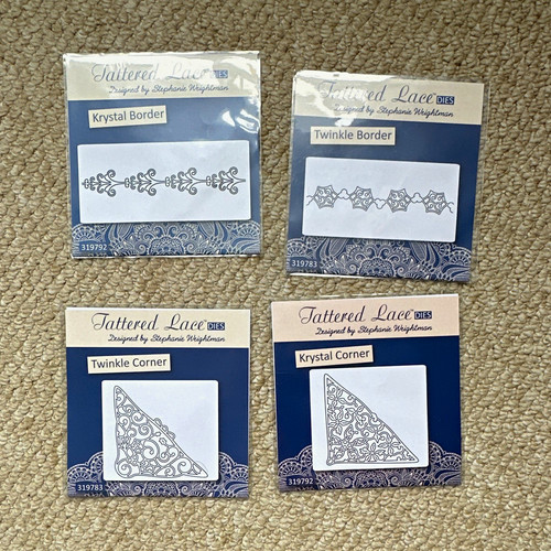 Tattered lace cutting dies set - cutting,