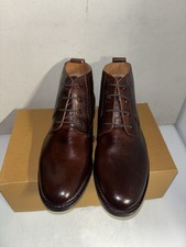 Harrykson Brown Leather Chukka