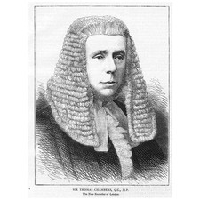Sir Thomas Chambers QC MP New