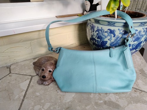 Tommy kate turquoise leather - turquoise,