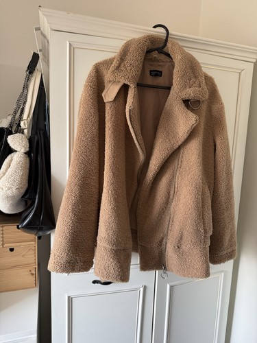 Topshop brown beige - beige, borg