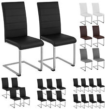 Dining Chairs Set Dinner Table Room Chair Group Breakfast Kitchen Upholstered