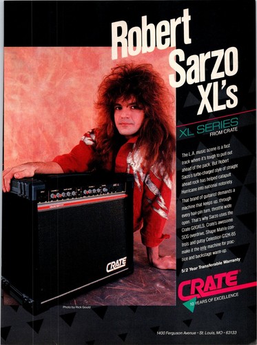 Vintage 1989 crate guitar - crate,