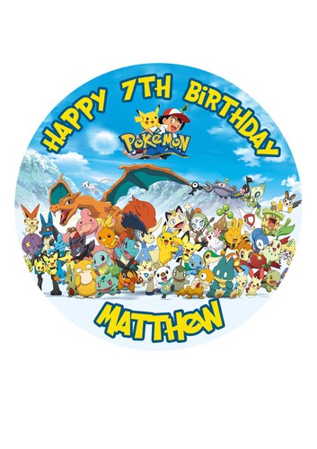 Pokemon pikachu personalized - pokemon,