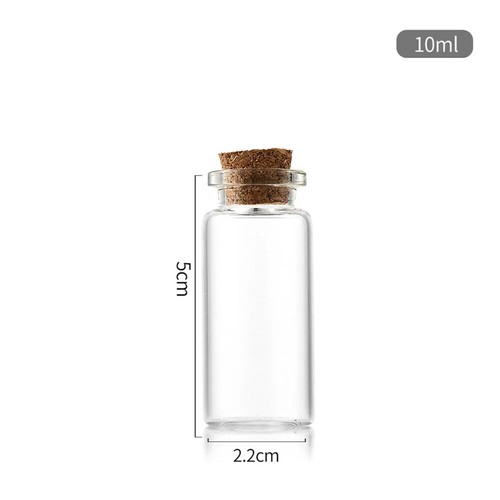 5pcs clear glass - clear, with