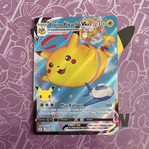Pokémon vmax flying pikachu - vmax,