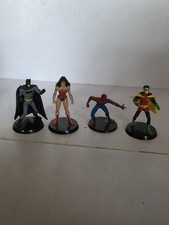 DC Comics Marvel Avengers Mini Figures Spiderman, Batman, Wonder Woman Catwoman