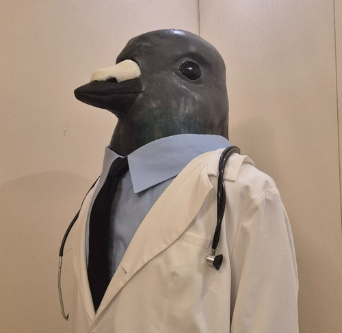 Pigeon doctor silicone mask - pigeon,