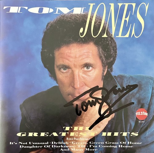 Tom jones hand signed - signed, greatest