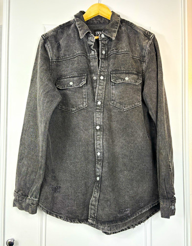 Zara men grey - grey, denim