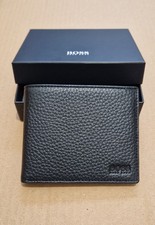 Hugo Boss Bardio Men’s Black Genuine Leather Wallet & Card Holder – Gift Box