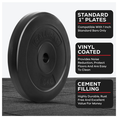 Weight plates inch - 1, dia**