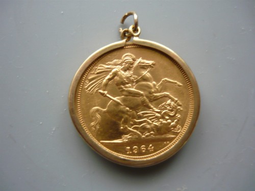 1964 queen elizabeth gold - ll,