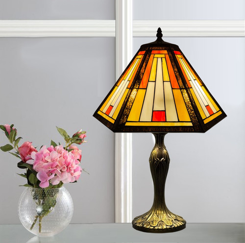 Inch handcrafted table lamp - 16,