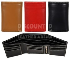 Mens Real Leather Wallet Soft