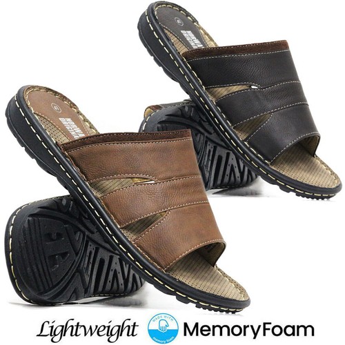 Mens memory foam - memory, faux
