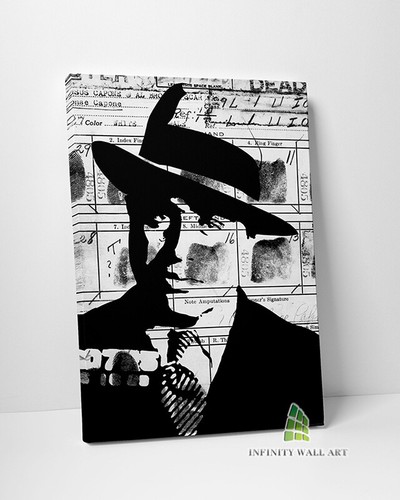 Capone canvas art wall - al,