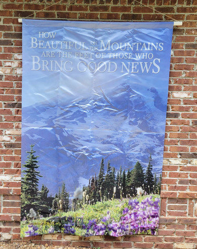 Inspirational church banner - church,
