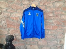 Adidas AS Monaco 2017 Sports Jacket Blue Size M Used