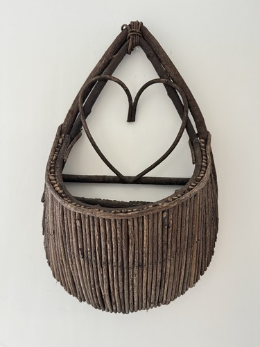 Vintage rustic twig wall - rustic,