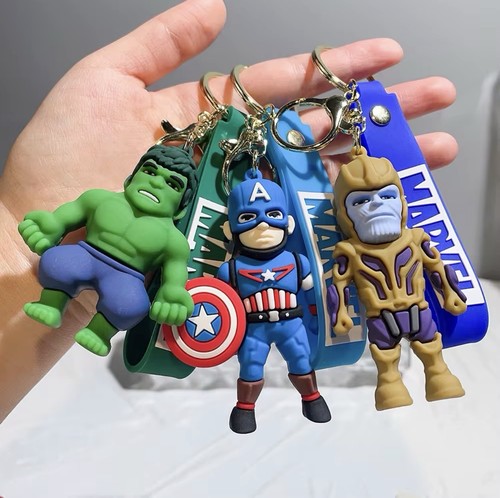 Marvel figures keyring - 3d,
