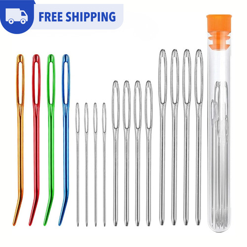 16pcs large eye sewing - large,