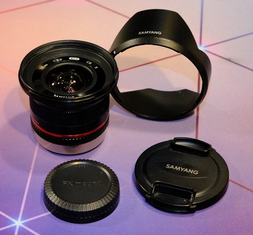 Samyang 12mm cs ncs lens - f/2.0,