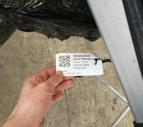 Rear door ford - rear, max