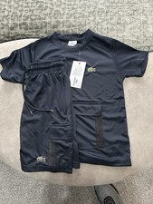 Kids 9-10 Navy Lacoste Short