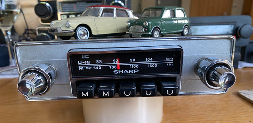 1970 sharp 958 vintage fm - 1970,s,