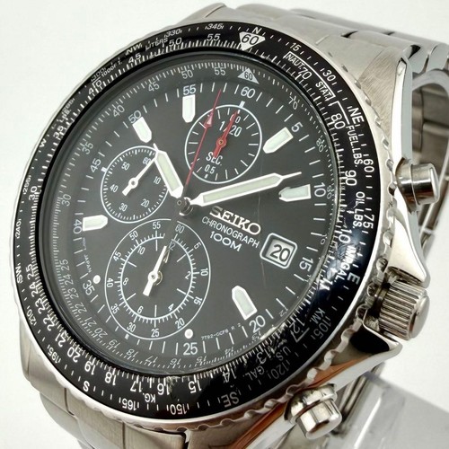 Seiko 7t92 0cf0 flight master - seiko,